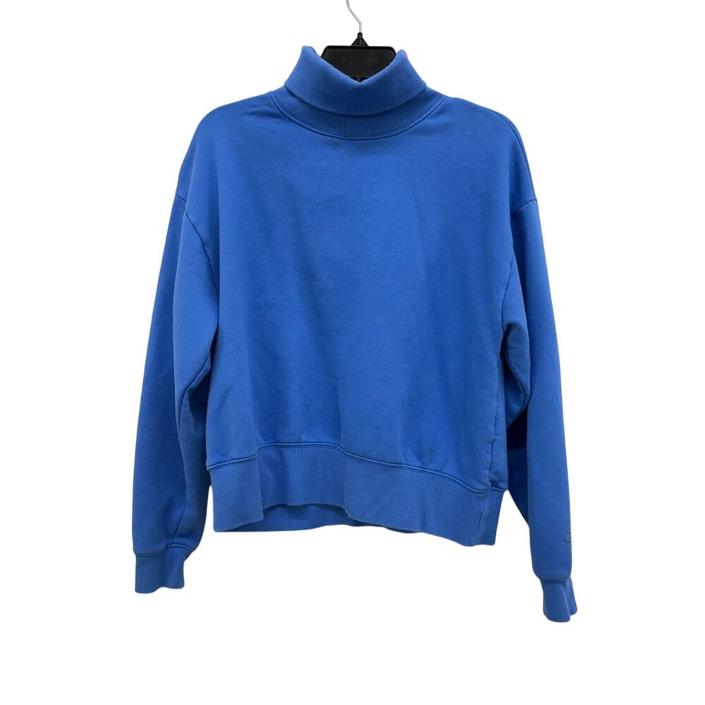 Calia by Carrie Underwood Cobalt Blue Turtleneck Sweatshirt size S